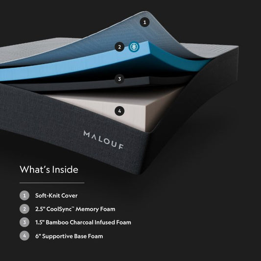 Neve 10" CoolSync™ All-Foam Mattress